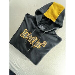 Holloway All American Team Hoodie Walla Walla Black Gold Mens SZ 2XL Style222581